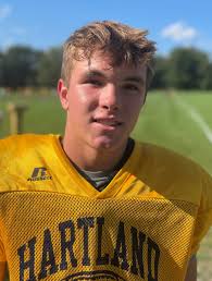 Baseball prepared Hartland junior Sam Clay for huge varsity football debut