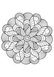 See more of coloring books for adults on facebook. Mandala From Free Coloring Books For Adults 6 Mandalas Adult Coloring Pages