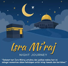 Hurup bergerak selamat datang bulan rajab 1442 h. Ucapan Isra Miraj 2021 1442 Hijriah Photoshop Vektor Gratis Gambar