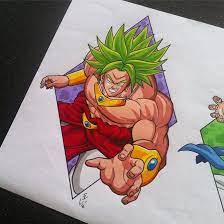 He is known for his work on dragon ball z: Broly Tattoo Design By Hamdoggz Dragon Ball Painting Dragon Ball Artwork Dragon Ball Tattoo