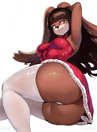 Rule 34 Dev - bethyva big_breasts big_thighs frog gad_ddx hair  hair_between_eyes hat holding_object looking_at_viewer original  original_character overalls simple_background sitting tomboy  virtual_youtuber vtuber white_background youtube|11452808256