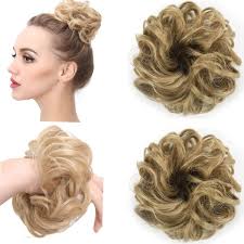 Well, my curly hair, specifically. Amazon Com Synthetic Messy Bun Hair Piece 2pcs Curly Hair Bun Extensions Icy Blonde Scrunchies Ponytail Hairpiece For Women Sarla H2 119 Beauty