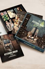 Can You Save The Mysterious Library Game Design Board Card Brettspiel Kartenspiel Mystery Board Games Library Games Board Games