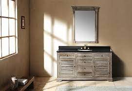 Check out our extensive range of bathroom sink vanity units and bathroom vanity units. Going Gray Aged Wood Bathroom Vanities For A Natural Antique Look