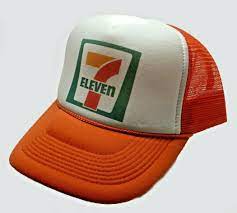 Vintage 7 Eleven Hat Truck Stop Store Trucker Hat Adjustable Etsy In 2021 Trucker Hat Vintage Trucker Hats Trucker