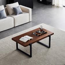 The coffee table is the glue that brings the style and the social aspects of a living room or family room together. Rustic Coffee Table Wood And Metal Industrial Cocktail Table For Living Room 47 Inch Walnut Top Walmart Com Walmart Com
