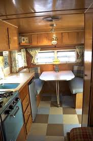 Picasa Web Albums Michael Stoebner 1964 Yellowst Vintage Camper Interior Camper Interior Vintage Caravan Interiors