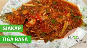 Hasilnya, luar ikan jadi rangup dan rasa pedas. Siakap Tiga Rasa Youtube