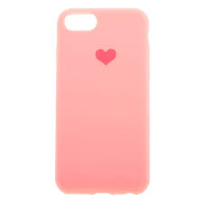 Claire's phone cases iphone 12. Pink Heart Phone Case Fits Iphone 6 7 8 Se Claire S