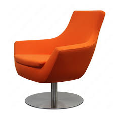 Orange Modern Chair Wohnzimmer Stuhle Drehsessel Sessel