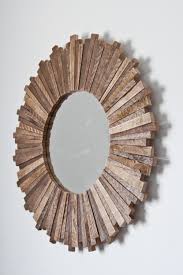 While rectangular mirrors are more functional, round mirrors are quite a bit more stylish, and we think you will love sunburst mirror 21x21x1 reclaimed wood durable and attractive sunburst mirror that features a round shape. Round Mirror Wood Frame Ideas On Foter
