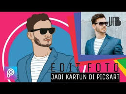 Tutorial Edit Foto Jadi Kartun Di Picsart Youtube Kartun Pengeditan Foto