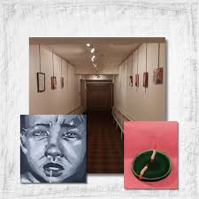 Congratulations to Malden's own, Hazel Queen! Hazel was the 1st place  winner in the 5th Congressional District Art Show for the acrylic work "The  Future is in Her Hand." !! The work