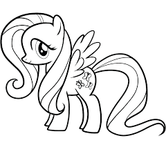 Hd my little pony friendship is magic coloring pages to mlp. Gambar My Little Pony Fluttershy