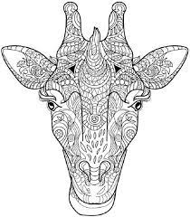 Abstract Giraffe Coloring Pages Mandala Malvorlagen Malvorlagen Tiere Kostenlose Ausmalbilder