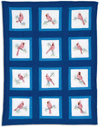 If the inspiration for your next project revolves around a holiday, then this is the category for you! Jack Dempsey Needle Art Cardinals Theme Quilt Blocks Stamped Cross Stitch Kit 737912 123stitch