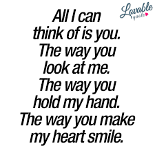 The way you make my heart smile | Quotes about love and happiness!