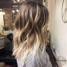 Brown Blonde Balayage Medium Length Long Curls Hair Long Curls Balayage Hair Blonde Medium Brown To Blonde Balayage