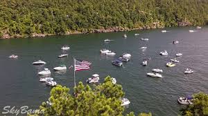 This is one of the hidden gems of the lake. Lake Martin July 4th Chimney Rock Youtube