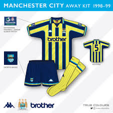 We are supplied directly by puma guaranteeing that you will get the genuine man city away jersey and other kit when you shop with us. An In Depth Look Manchester City 1998 99 Away Kit Kit Design Football Shirt Blog