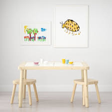 Easy to clean, no loose pieces, and fun for active children. Flisat Children S Table 32 5 8x22 7 8 Ikea