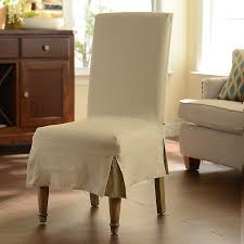 Dining chair slipcovers are beneficial for a number of reasons. Oatmeal Parsons Chair Slipcover Kirklands