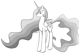 Mlp base alicorn coloring pages. My Little Pony Alicorn Coloring Pages Base