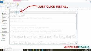 How to install cricut design space on windows 10. How To Upload Fonts To Cricut Design Space Jennifer Maker