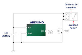 They are found in all types of vehicles. Tip122 Arduino Automotive Relay Schematic Arduino Relay Diagram