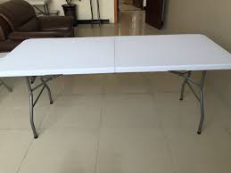 These tables are ideal for both indoor and outdoor spaces. China Outdoor Folding Camping Picnic Table 6ft Rectangular Folding Dining Table China Folding Table Rectangle Table