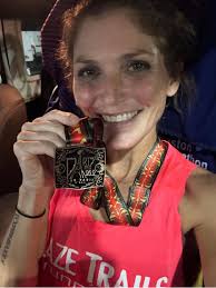 Really proud of Beth Hayes for completing her lap of the Thunder Run, she  stormed it and managed to resist the urge to run. Not bad after the way  Aubrey decided to