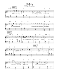 Print And Download In Pdf Or Midi Shallow Shallow Musescore Piano Sheet Music Free Piano Songs Sheet Music Guitar Sheet Music