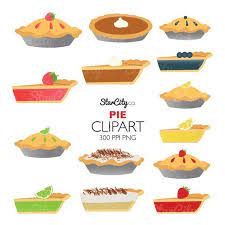 Pie Clipart Fruit Pie Clip Art Pie Graphics Food Clipart Etsy Food Clipart Clip Art Fruit Pie