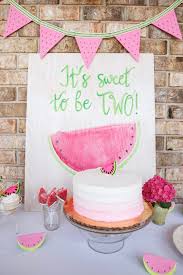 Birthday Theme Ideas For 2 Year Old Daughter Rooms And Parties We Love This Week Project Nursery Watermelon Birthday Parties 2nd Birthday Party For Girl 2nd Birthday Party Themes