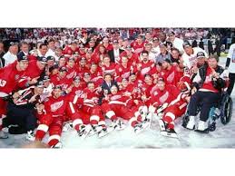 1998 Stanley Cup Champions Detroit Red Wings Detroit Red Wings Red Wings Hockey Detroit Red Wings Hockey