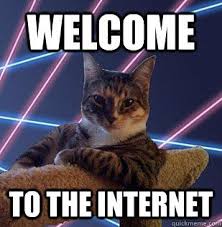 Welcome To The Internet Meme (04) | Katzen-memes, Lol