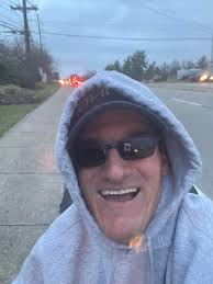 What time are we driving by the house and honking?