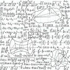 Beautiful Mathematical Seamless Pattern With Figures Formulas And Equations Handwritten On The Copybook Paper Physics And Mathematics Equations Seamless Patterns