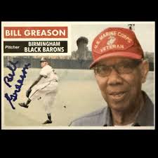 Custom baseball cards of negro leagues player