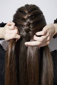 Consequently, i keep my hair up in a french braid much of the time, and also braid it each night before bed to reduce tangling. How To Do A French Braid In 7 Easy Steps