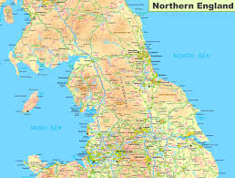 The largest city of england is london with a population of 8,908,081. Map Of Northern England