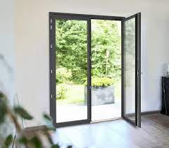 Porte et fenêtre en aluminium. Porte Fenetre Bois Aluminium Komilfo