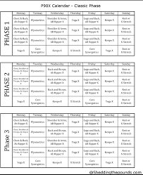 Well i am on my 4th week of my 90 day challenge and i was looking forward to switching things up just when i was getting somewhat used to the regular chest and back my body was hit with this workout. P90x Classic Schedule Jefferymorse Net