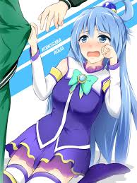 Konosuba Aqua Anime Characters Anime Shows Aqua Konosuba