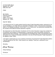 Sample Cover Letter For Ymca Job Guide To The Cover Letter