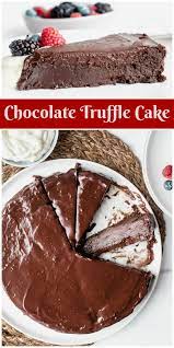 Chocolate Truffle Cake Recipe Chocolate Truffle Cake Cake Truffles Dessert Recipes Easy