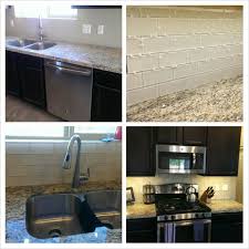 San diego cabinet backsplash ideas kitchen transitional with. Glass Subway Tile Backsplash With Santa Cecilia Granite Measure Out The Tile From The Focal Kitchen Redecorating Granite Backsplash Kitchen Kitchen Concepts