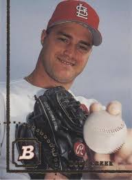 1994 Bowman 442 Doug Walls signed auto autograph BXCP33