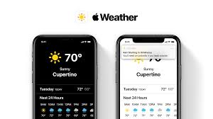 Additional weather graphics and animations in the weather app and new full screen maps. Concept Imagines A Redesigned Weather App For Ios Based On Dark Sky 9to5mac