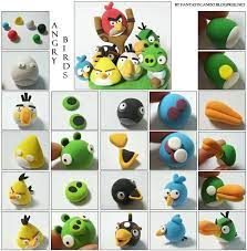 angry birds2 jpg 780 794 bolo angry birds angry birds figuras de fondant